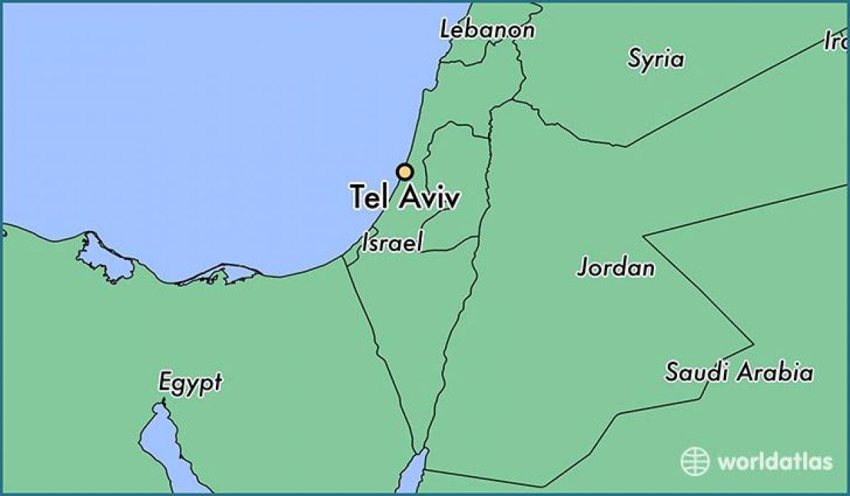 peta Tel Aviv dunia